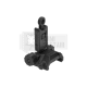 ARES TACCA DI MIRA FRONTALE ASR021 Flip-Up Rear Sight Plastic NERA - ARES