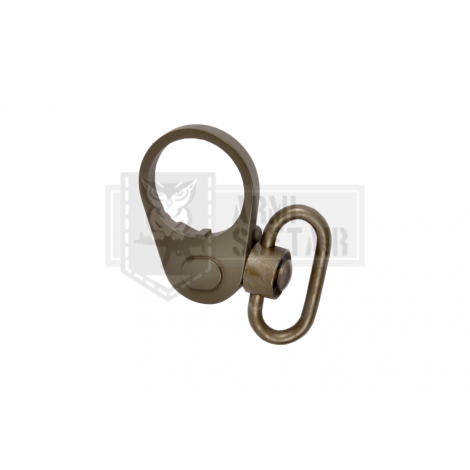 ARES ANELLO CALCIO LATERALE End Plate QD Sling Mount with Sling Swivel - ARES