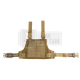 INVADER GEAR PANNELLO PIATTAFORMA COSCIALE Mk.II MOLLE PER FONDINE - COYOTE CB TAN - INVADER GEAR