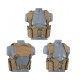 8 FIELDS TATTICO SPLIT FRONT CHEST HARNESS COYOTE CB TAN - 8 FIELDS