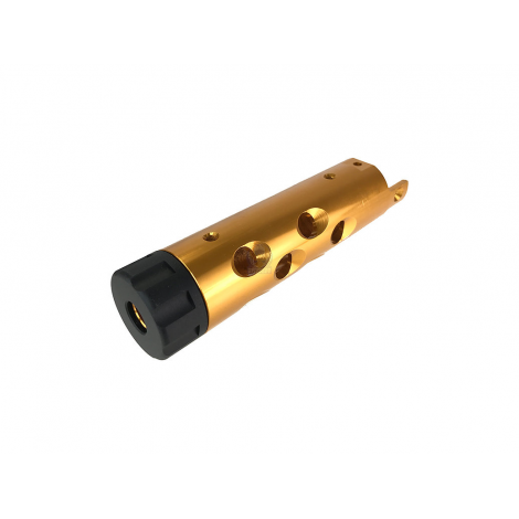 NARCOS AIRSOFT CANNA IN METALLO AAP01 CNC Aluminum 6061 Front Barrel Kits Type 1 GOLD ORO - NARCOS AIRSOFT