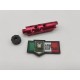 NARCOS AIRSOFT CANNA IN METALLO AAP01 CNC Aluminum 6061 Front Barrel Kits Type 1 ROSSA RED - NARCOS AIRSOFT
