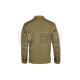 CLAWGEAR GIACCA TATTICA SOFTSHELL MODELLO RAPAX MARRONE SWAMP - CLAWGEAR