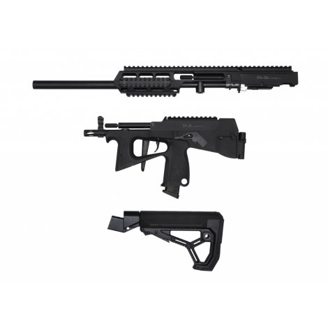MODIFY SMG GBB PP2000 PP-2K GREEN GAS + OTS-126 carbine Conversion Kit NERA BLACK - MODIFY