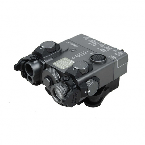 SOTAC DBAL-A2 puntatore dual con laser PEQ IR per slitte 20mm NERO BK - SOTAC GEAR