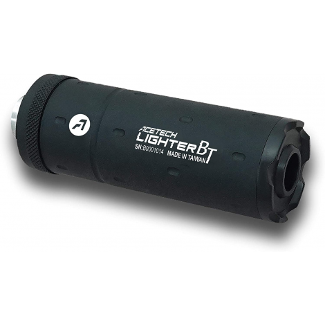 ACETECH Lighter BT 14mm/11mm SILENZIATORE TRACCIANTE / CRONOGRAFO NERO / BLACK - Acetech