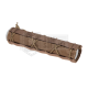 INVADER GEAR COVER GUAINA COPRI SILENZIATORE LUNGO 220 mm COYOTE BROWN CB - INVADER GEAR