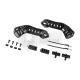 FMA ACCESSORI ELMETTO MICH2000 SET RAIL LATERALI NERE BLACK - FMA