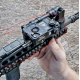 SOTAC PERST4 puntatore laser RUSSO PEQ AK VERDE + IR per slitte 20mm NERO BK - SOTAC GEAR