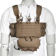 TASMANIAN TIGER TT TATTICO SMALL COMBI RIG IRR CHEST RIG COYOTE BROWN CB - TASMANIAN TIGER