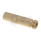 FMA SILENZIATORE IN ALLUMINIO 152 x 35 mm SPECTER Silencer CW/CCW TAN DE - FMA