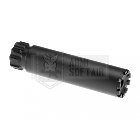 FMA SILENZIATORE IN ALLUMINIO 152 x 35 mm SPECTER Silencer CW/CCW NERO BLACK - FMA