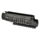 G&G FRONTALE MP5 RAILED RAIL RISSATO NERO - G&G