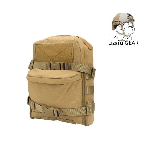 LIZARD TG ZAINETTO MINI MAP ATTACCO MOLLE TATTICO MICRO FANNY PACK COYOTE CB TAN - LIZARD Tactical gear