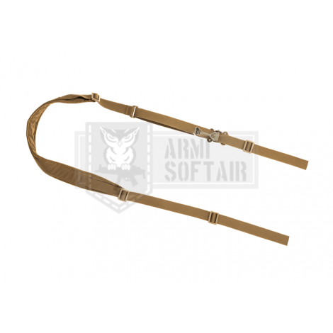 PIRATE ARMS CINGHIA A 2 PUNTI Two Point Tactical Sling COYOTE BROWN CB - PIRATE ARMS