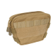 8 FIELDS TASCA FRONTALE MOLLE DROP DOWN UNDER ZIP POUCH FOR PLATE CARRIER COYOTE BROWN CB - 8 FIELDS