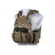 GFC tactical TATTICO COMPLETO PLATE CARRIER QRB FAST OPENING SYSTEM MULTICAM MC - GFC tactical