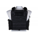 GFC tactical TATTICO COMPLETO PLATE CARRIER QRB FAST OPENING SYSTEM NERO BK - GFC tactical