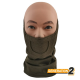 CYGNUS ARMORY BALACLAVA RETE PROTETTIVA BOCCA FACE WARRIOR - VERDE OLIVA OD - CYGNUS ARMONY