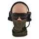 CYGNUS ARMORY BALACLAVA RETE PROTETTIVA BOCCA FACE WARRIOR - VERDE OLIVA OD - CYGNUS ARMONY