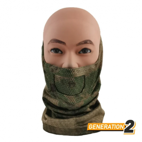 CYGNUS ARMORY BALACLAVA RETE PROTETTIVA BOCCA FACE WARRIOR - ATACS FG - CYGNUS ARMONY