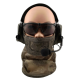 CYGNUS ARMORY BALACLAVA RETE PROTETTIVA BOCCA FACE WARRIOR - ATACS ARID - CYGNUS ARMONY