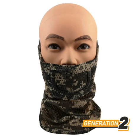 CYGNUS ARMORY BALACLAVA RETE PROTETTIVA BOCCA FACE WARRIOR - UCP - CYGNUS ARMONY