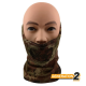 CYGNUS ARMORY BALACLAVA RETE PROTETTIVA BOCCA FACE WARRIOR - VEGETATA ITALIANA - CYGNUS ARMONY