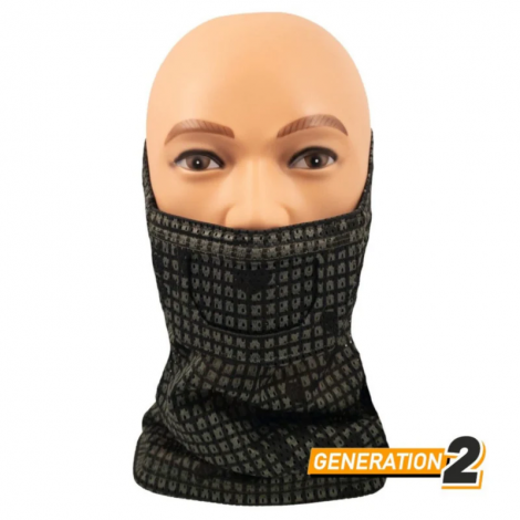 CYGNUS ARMORY BALACLAVA RETE PROTETTIVA BOCCA FACE WARRIOR - DESERT NIGHT CAMO - CYGNUS ARMONY