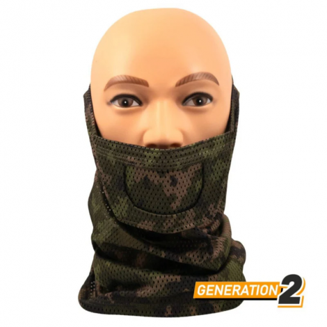 CYGNUS ARMORY BALACLAVA RETE PROTETTIVA BOCCA FACE WARRIOR - M05 - CYGNUS ARMONY