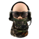 CYGNUS ARMORY BALACLAVA RETE PROTETTIVA BOCCA FACE WARRIOR - MOSSY LEAF - CYGNUS ARMONY