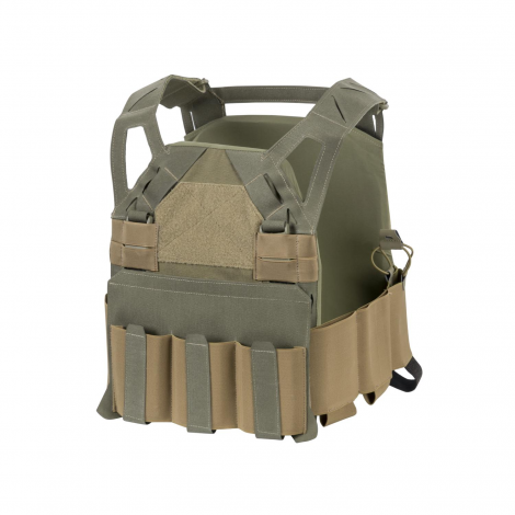 DIRECT ACTION TATTICO VEST HELLCAT LOW VIS PLATE CARRIER VERDE ADAPTIVE GREEN - DIRECT ACTION