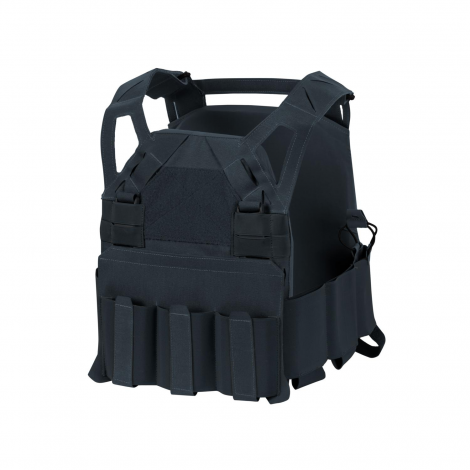 DIRECT ACTION TATTICO VEST HELLCAT LOW VIS PLATE CARRIER NERO BLACK - DIRECT ACTION