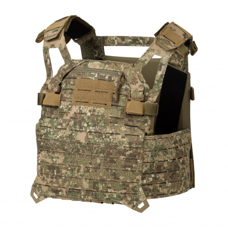 DIRECT ACTION TATTICO VEST SF MOLLE LASER CUT SPITFIRE PLATE CARRIER PENCOTT BADLANDS - DIRECT ACTION