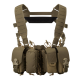 DIRECT ACTION TATTICO VEST SF LEGGERO HURRICANE HYBRID CHEST RIG VERDE ADAPTIVE GREEN - DIRECT ACTION