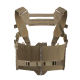 DIRECT ACTION DA TATTICO LEGGERO BASE WARWICK ZIP FRONT CHEST RIG VERDE ADAPTIVE GREEN - DIRECT ACTION