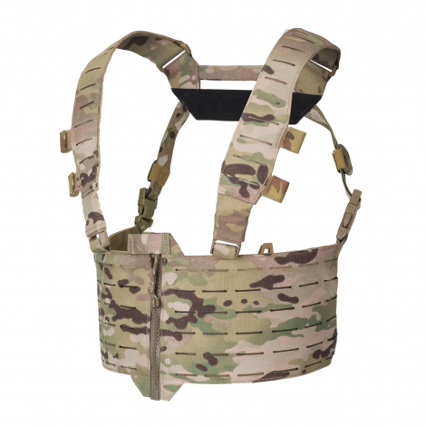 DIRECT ACTION DA TATTICO LEGGERO BASE WARWICK ZIP FRONT CHEST RIG MULTICAM MC CAMO - DIRECT ACTION