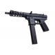 KTC TEC-9 / KG-9 GBB SMG Machine Pistol GREEN GAS mitraglietta NERA BLACK - KTC