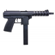 KTC TEC-9 / KG-9 GBB SMG Machine Pistol GREEN GAS mitraglietta NERA BLACK - KTC