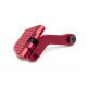 TTI AAP01 TACTICAL STOP IN ALLUMINIO CNC THUMB STOPPER Folding Thumb Rest Left SINISTRO ROSSO RED - ACTION ARMY