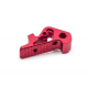 TTI GRILLETTO CNC METAL Victor Tactical Trigger for AAP01 /TP22/Glock ROSSO RED - TTI Airsoft