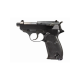 WE P38 K SHORT CORCA con SILENZIATORE GBB GAS BLOWBACK METAL NERA BLACK - WE