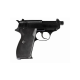 WE P38 K SHORT CORCA con SILENZIATORE GBB GAS BLOWBACK METAL NERA BLACK - WE