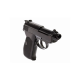 WE P38 K SHORT CORCA con SILENZIATORE GBB GAS BLOWBACK METAL NERA BLACK - WE