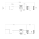 VECTOR OPTICS / VictOptics OTTICA DA TIRO PROFESSIONALE SOI 4-12x40 NERA - VECTOR OPTICS