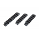 SPECNA ARMS KIT 3 SLITTE RAIL M-LOK Black Rail Set POLIMERO NERE - SPECNA ARMS