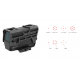 VECTOR OPTICS RED DOT FRENZY Plus Red Dot Sight 1x31x26 (Multi Reticle) RINFORZATO - NERO - VECTOR OPTICS