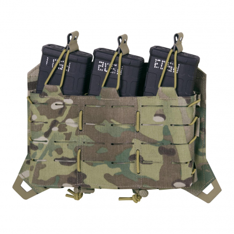 DIRECT ACTION PANNELLO FRONTALE SPITFIRE TRIPLE RIFLE MAGAZINE FLAP MULTICAM MC CAMO - DIRECT ACTION