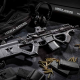 HERA ARMS CALCIO FUTURISTICO CQR AR15 stock - NERO (OUTLET) - HERA ARMS