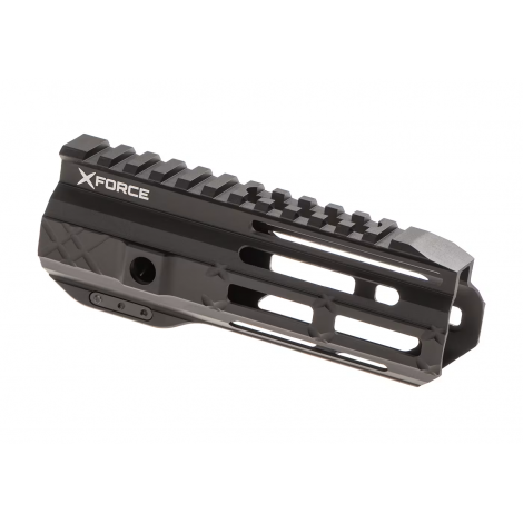 Umbrella Armory frontale in metallo XFORCE Modular M-LOK Handguard 5" NERO - umbrella armory